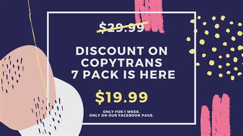 copytrans coupon|Use this link to buy CopyTrans 7 Pack for .